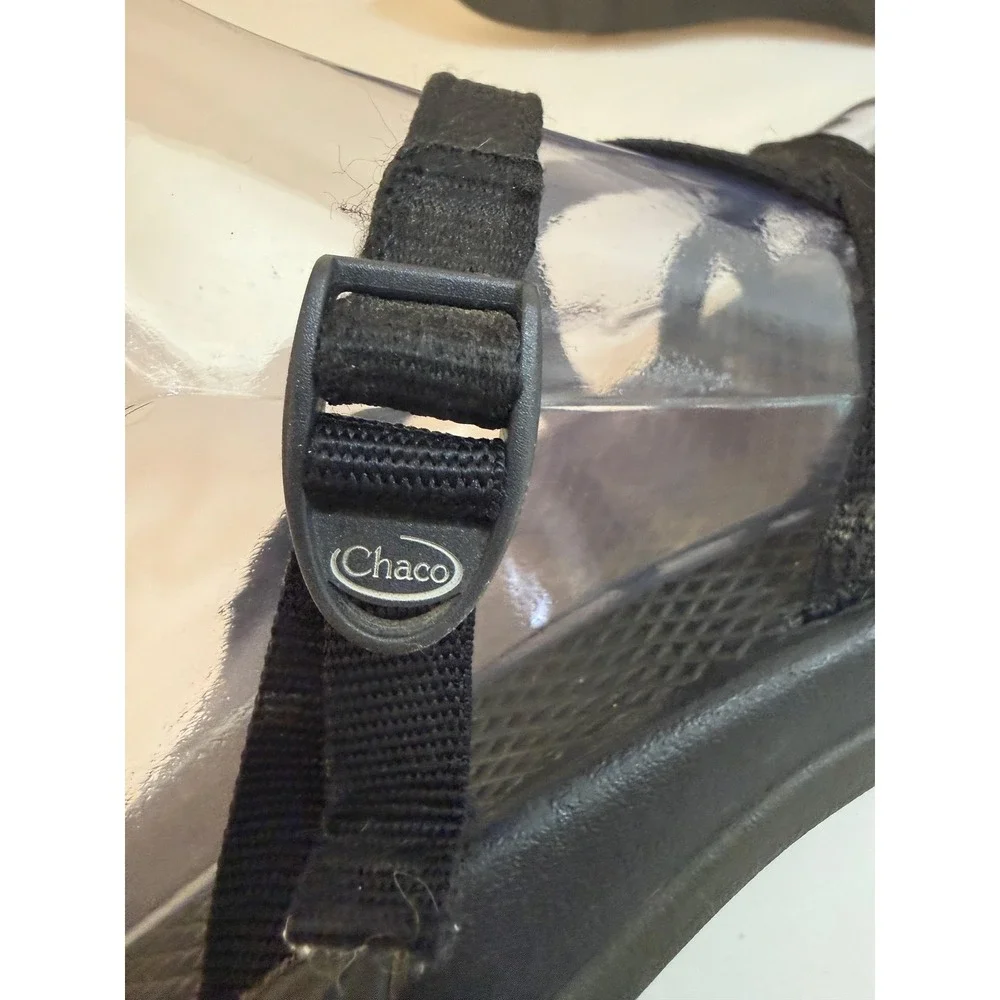 Chaco Sandals Shoes‎ Womens Size 8 Black Strappy Buckle Arch Support Non-Slip